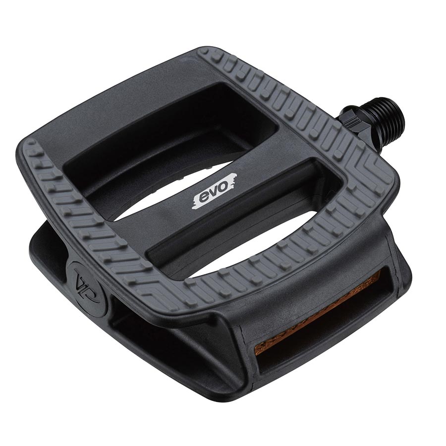 EVO Comfort Cruiser Pedals Body: Nylon Spindle: Steel 9/16 Black