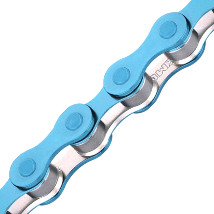 KMC S1 Chain Speed: 1 1/8 Links: 112 Baby Blue