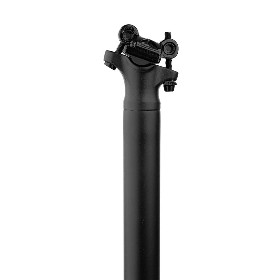 EVO Crest Pro Seatpost 27.2mm 400mm Offset: 0mm Black