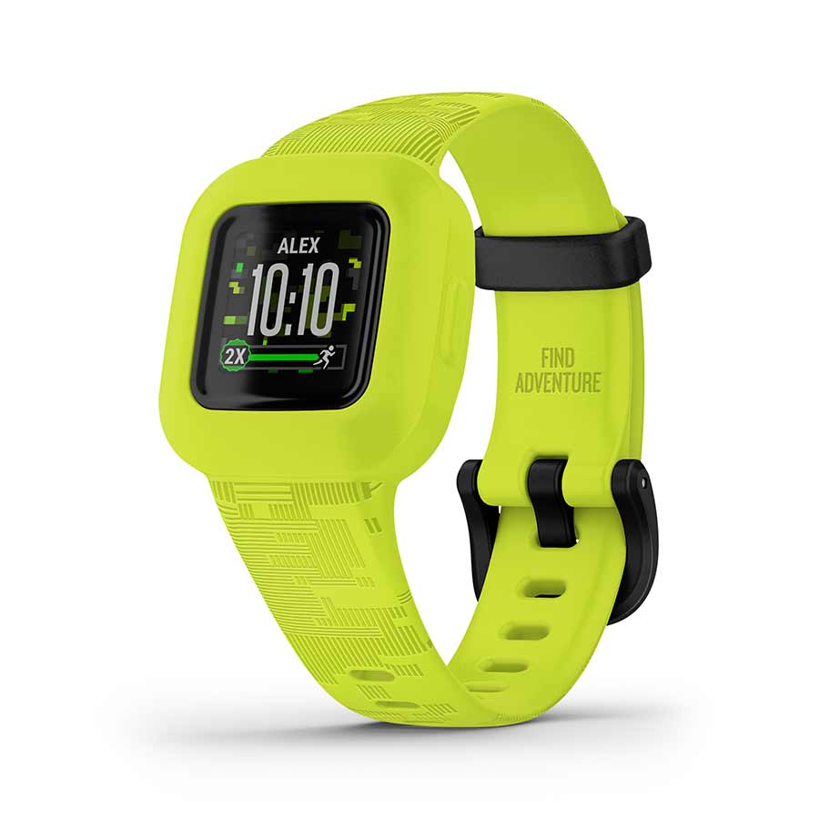 Garmin vivofit jr. 3 Watch Watch Color: Green Wristband: Green - Silicone