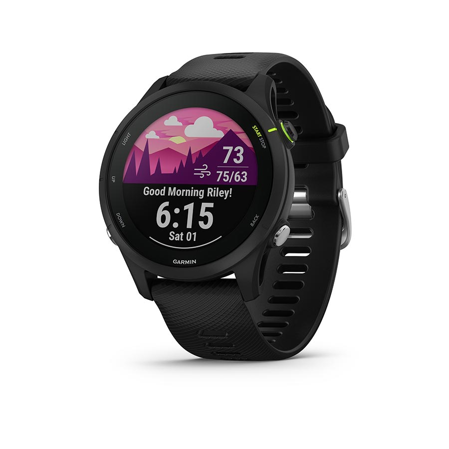 Garmin Forerunner 255 Music GPS Smartwatch - 45.6mm Black