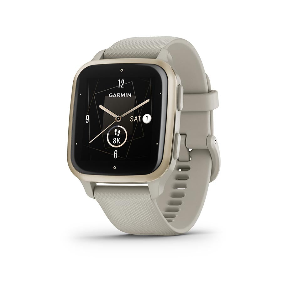 Garmin Venu Sq 2 Music Watch Watch Color: French Grey Wristband: French Grey - Silicone