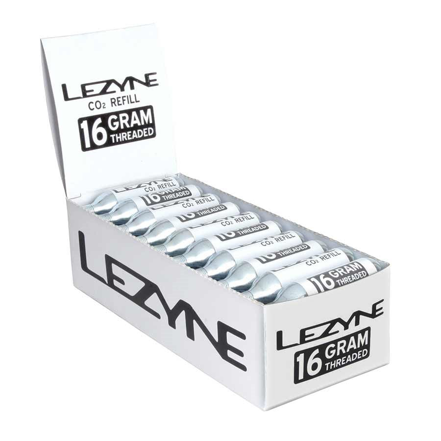 Lezyne CO² Cartridges Threaded 16g 30 units