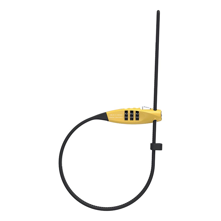 Abus Combiflex TravelGuard Cable lock Combination 4mm 45cm Yellow