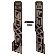 RockShox BoXXer Ultimate Decal Kit Gloss Polar for Gloss Black Lowers