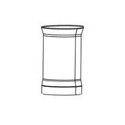 RockShox Reservoir for Super Deluxe 68mm 11.4118.057.002