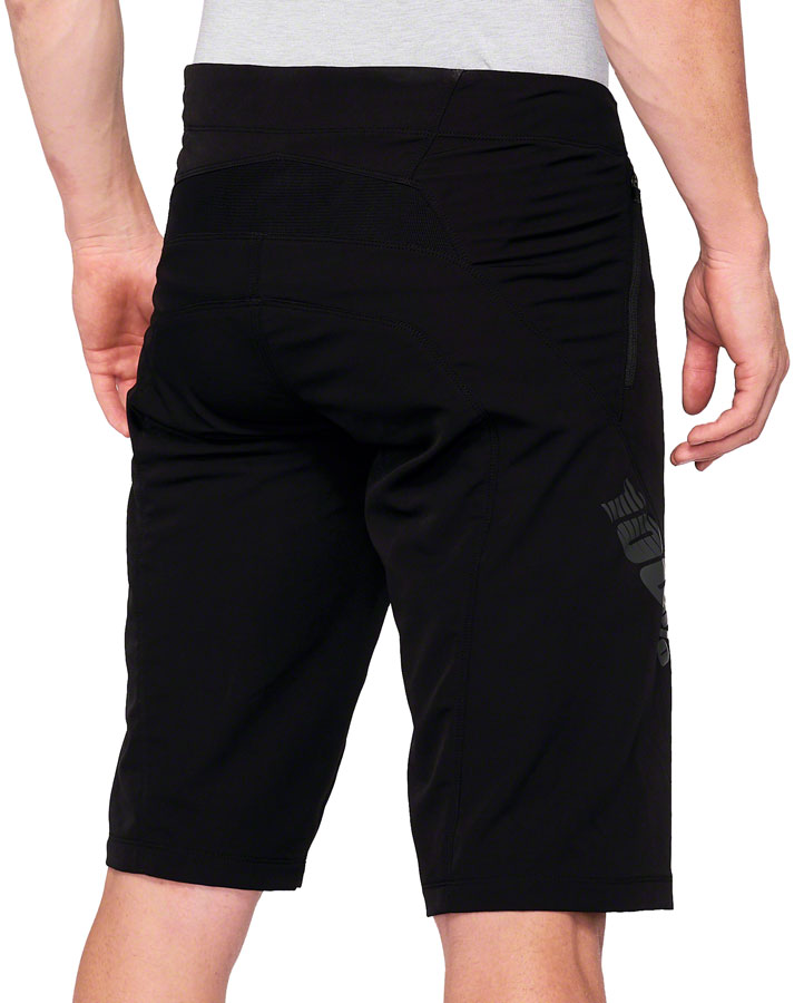 100% Airmatic Shorts - Black Size 36