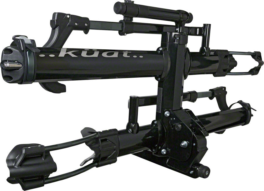 Kuat NV 2.0 Hitch Bike Rack - 2-Bike 2" Receiver - BLK Metallic/Gray Anodize