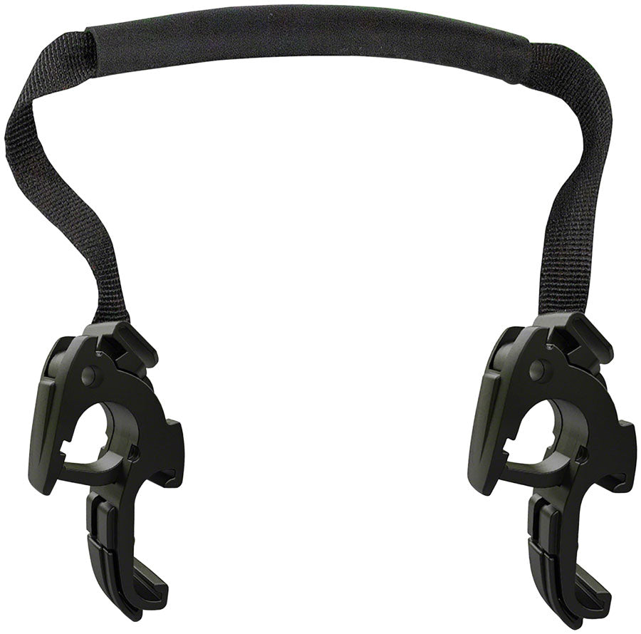 Ortlieb Replacement Pannier Hooks For QL2.1 Systems Fits 20mm Rails Only no inserts Pair BLK