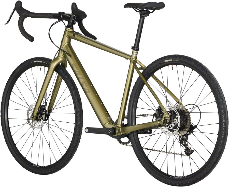 Salsa Confluence Drop Bar Apex 1 Ebike - 700c Aluminum Avocado Green 55cm