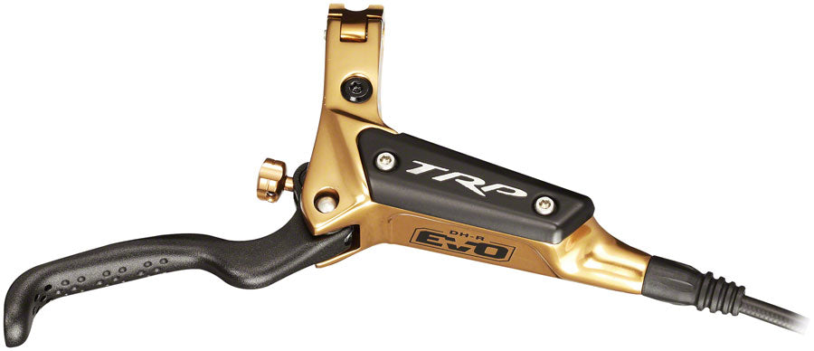 TRP DH-R EVO HD-M846 Disc Brake and Lever - Front Hydraulic Post Mount Gold