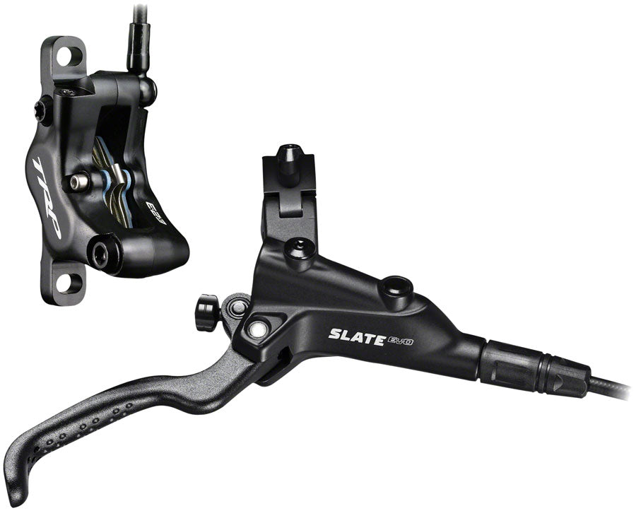 TRP Slate EVO Disc Brake and Lever - Rear Hydraulic Post Mount Black