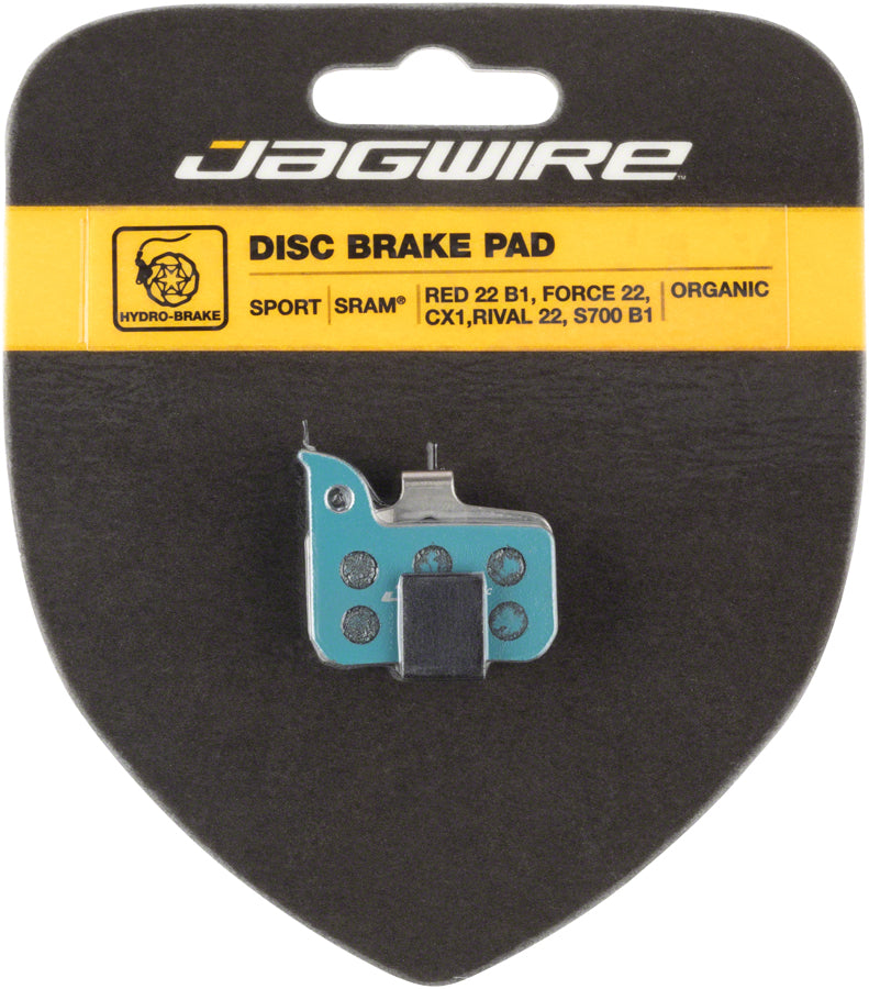 Jagwire Sport Organic Disc Brake Pads SRAM Red 22 B1 Force 22 CX1 Rival 22 S700 B1 Level Ultimate