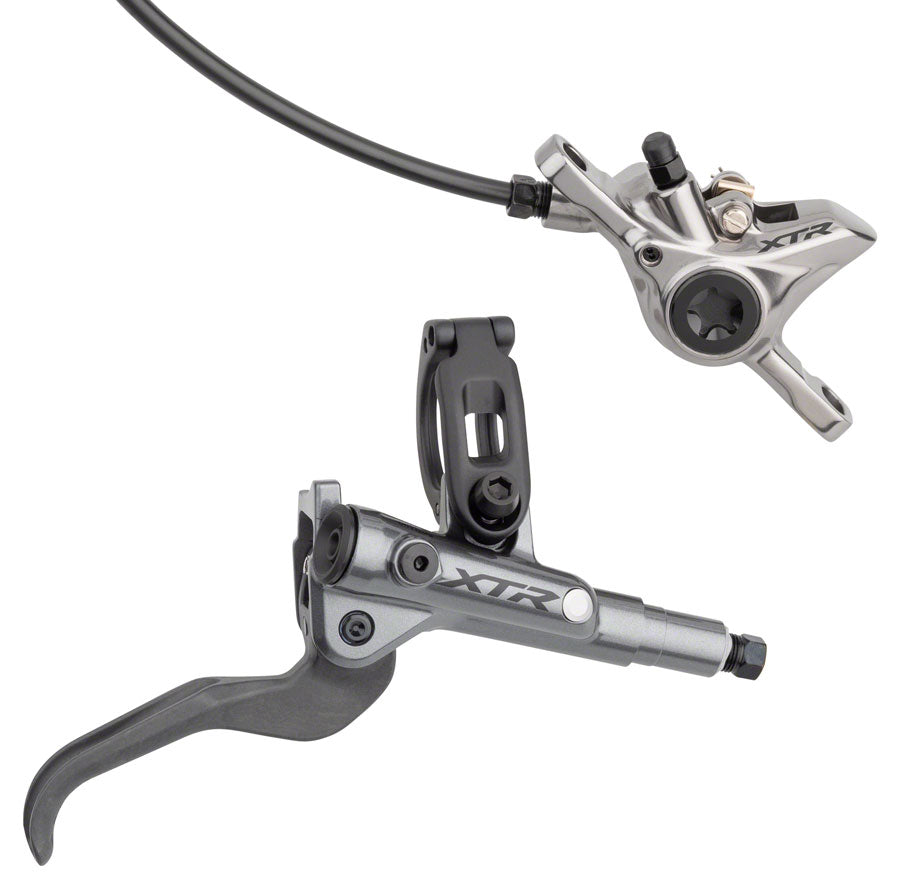 Shimano XTR BL-M9100/BR-M9100 Disc Brake Lever - Front Hydraulic Post Mount Gray