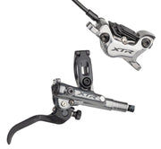 Shimano XTR BL- M9120/BR-M9120 Disc Brake Lever - Front Hydraulic Post Mount Finned Metal Pads Gray