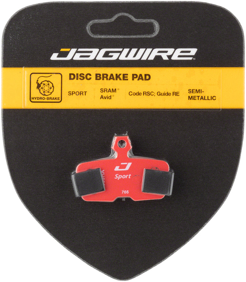Jagwire Sport Semi-Metallic Disc Brake Pads for SRAM Code RSC R Guide RE