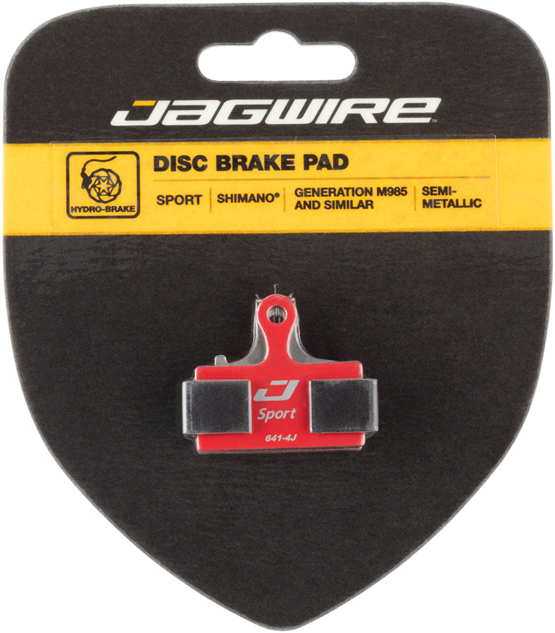 Jagwire Sport Semi-Metallic Disc Brake Pads - For Shimano S700 M615 M6000 M785 M8000 M666 M675 M7000 M9000 M9020 M985 M987