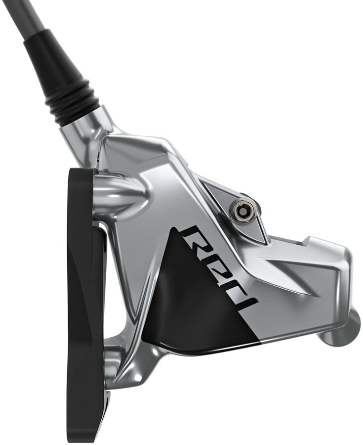 SRAM RED eTap AXS HRD Disc Brake Caliper - Flat Mount 2-Piece Polar Grey D1