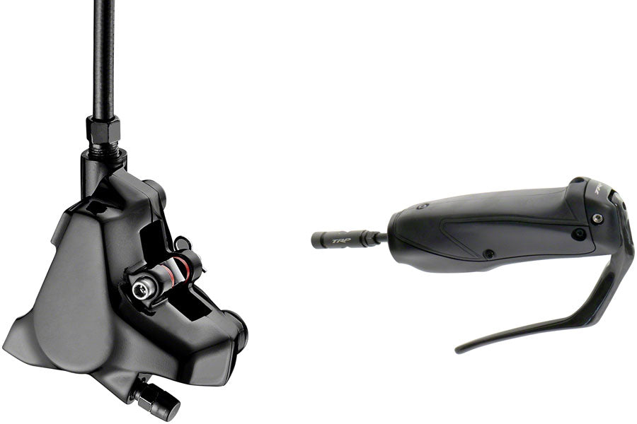 TRP HD-T910 TT Disc Brake and Lever - Rear Hydraulic Flat Mount Black