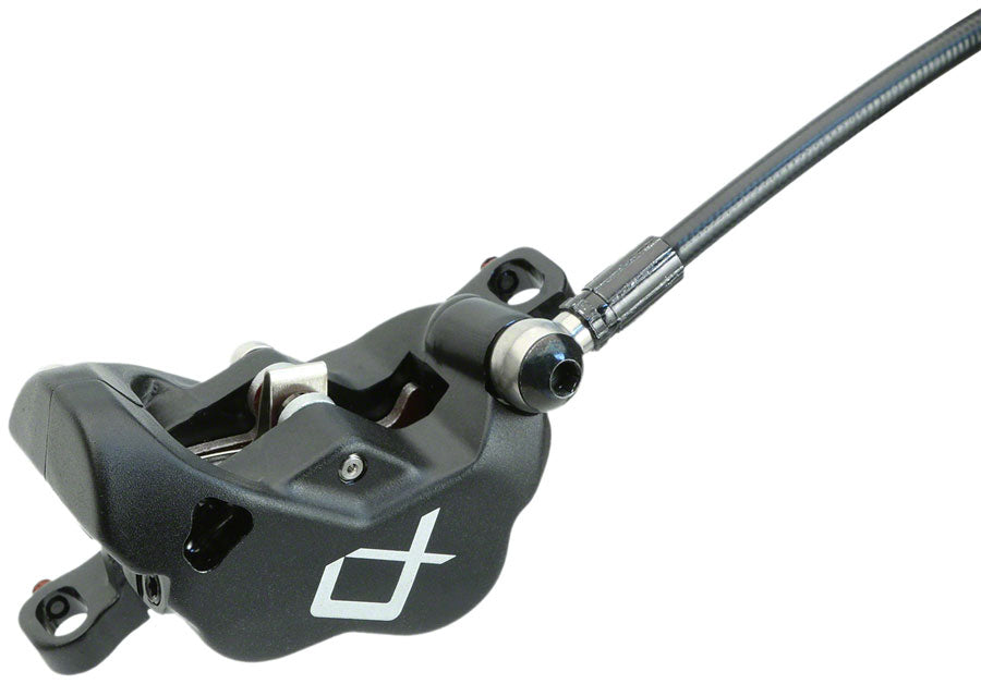 Hayes Dominion T4 Disc Brake and Lever - Front Hydraulic Post Mount Black