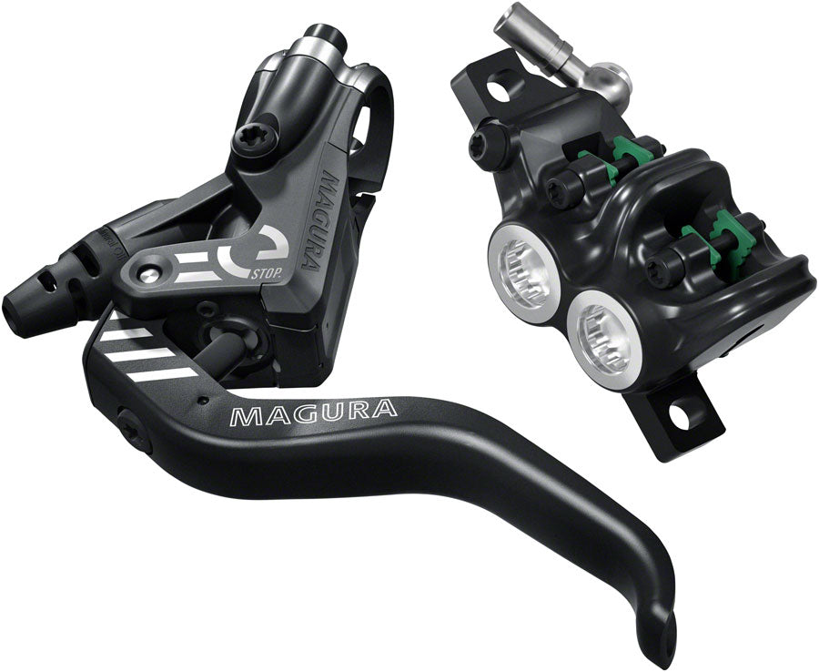 Magura MT5 eSTOP Disc Brake Lever - Front Rear Hydraulic Post Mount BLK