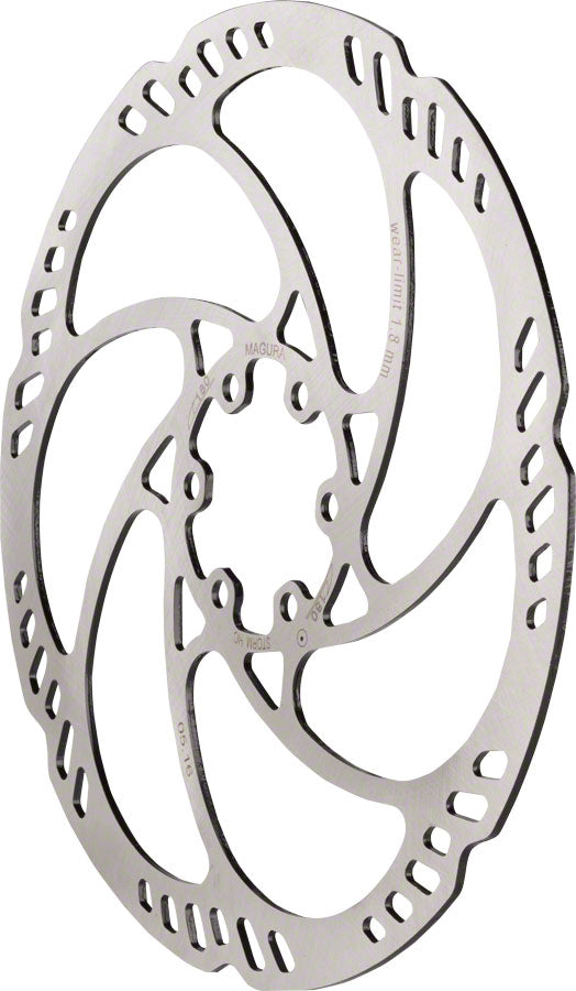 Magura Storm HC Disc Brake Rotor - 180mm 6-Bolt Silver