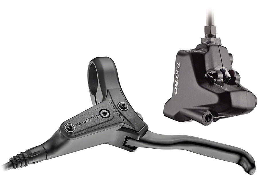 Tektro HD-R280 Disc Brake and Lever - Front Hydraulic Flat Mount Black