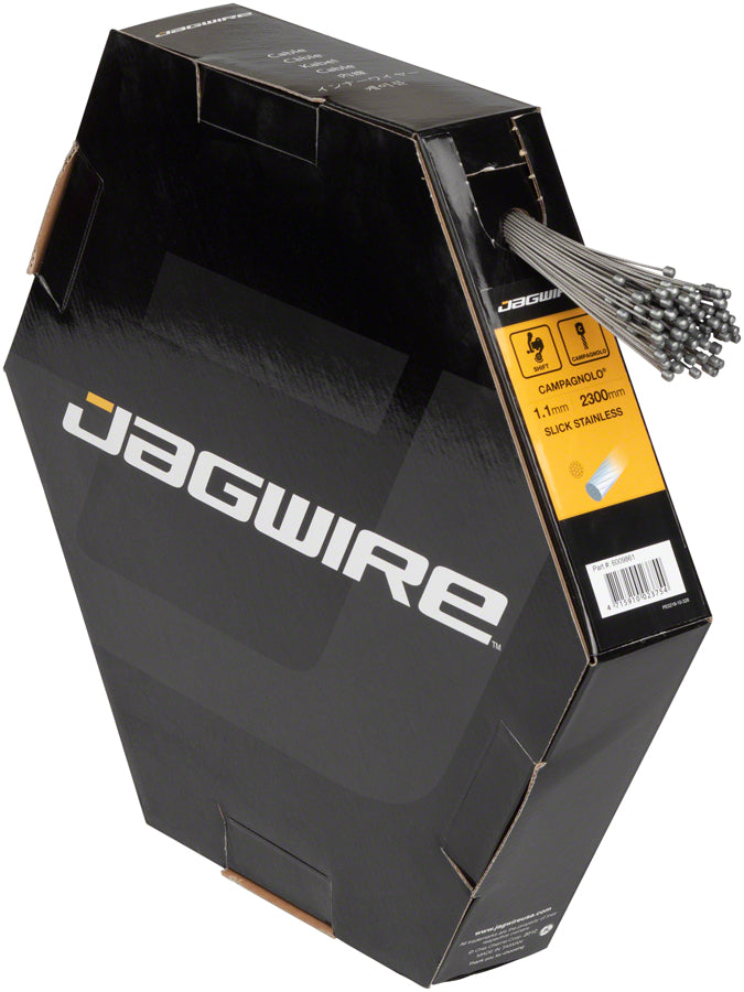 Jagwire Sport Shift Cable - 1.1 x 2300mm Slick Stainless Steel For Campagnolo Box of 100