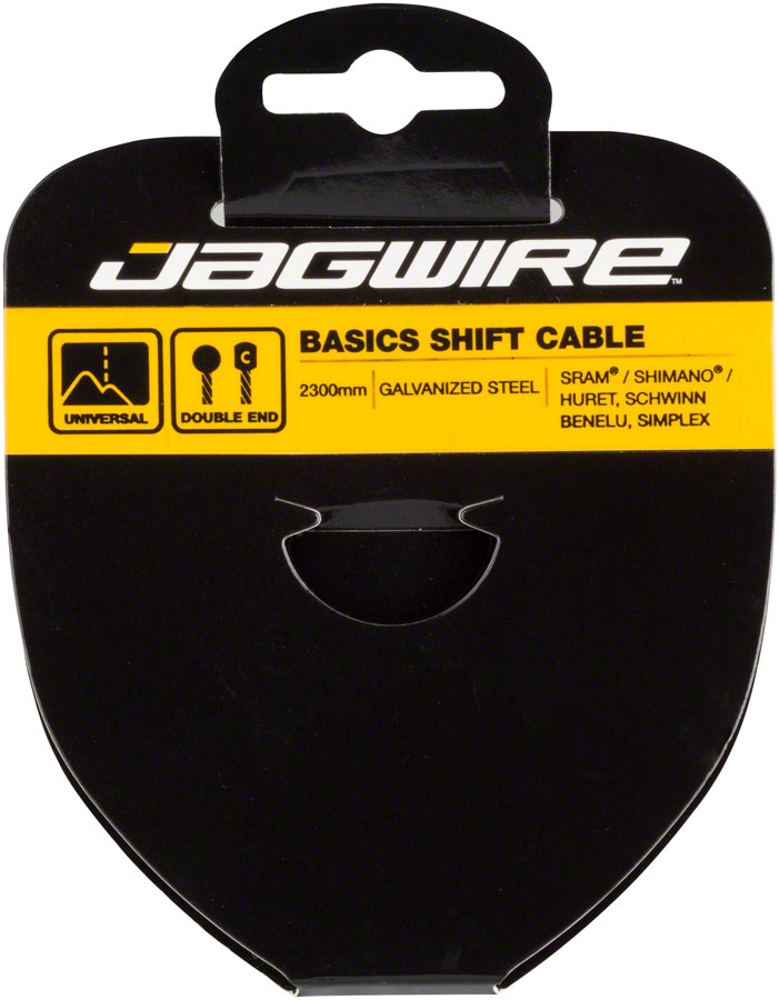 Jagwire Basics Shift Cable - 1.2 x 2300mm Galvanized Steel For Shimano/SRAM Huret Suntour X-Press