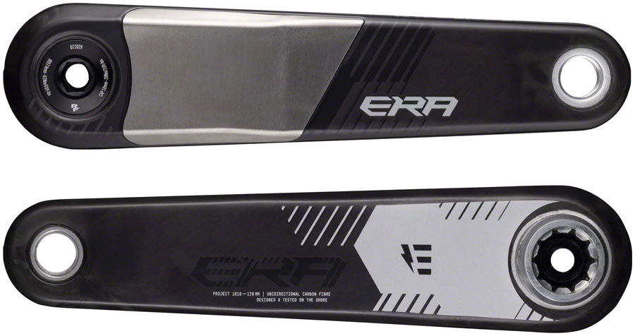 RaceFace ERA-E Ebike Crank Arm Set - 160mm BG4 Spindle Interface Carbon BLK