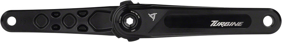 RaceFace Turbine Crankset - 175mm Direct Mount 136mm Spindle CINCH Interface 7050 Aluminum BLK
