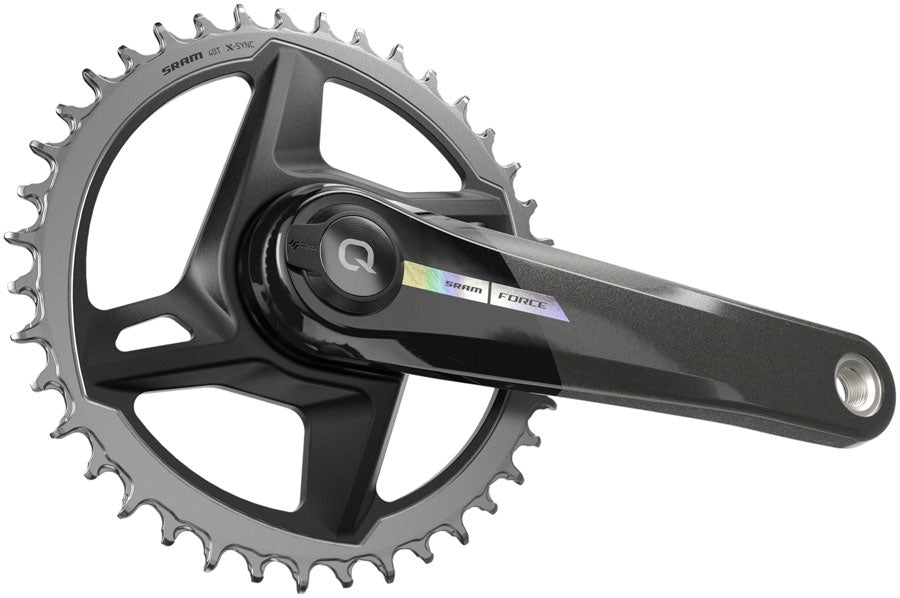 SRAM Force 1 AXS Wide Power Meter Crankset - 172.5mm 12-Speed 40t Direct Mount DUB Spindle Interface Iridescent Gray D2