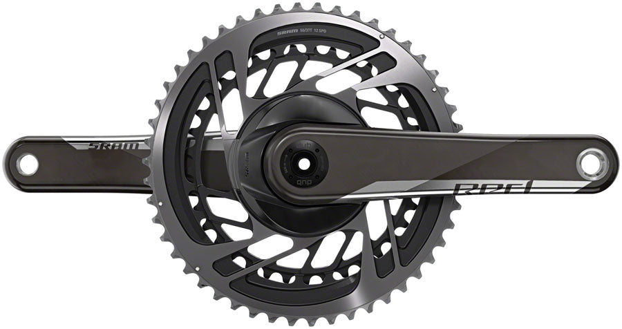 SRAM Red AXS Crankset Speed: 12 Spindle: 28.99mm BCD: Direct Mount 48/35 DUB 175mm Black Road