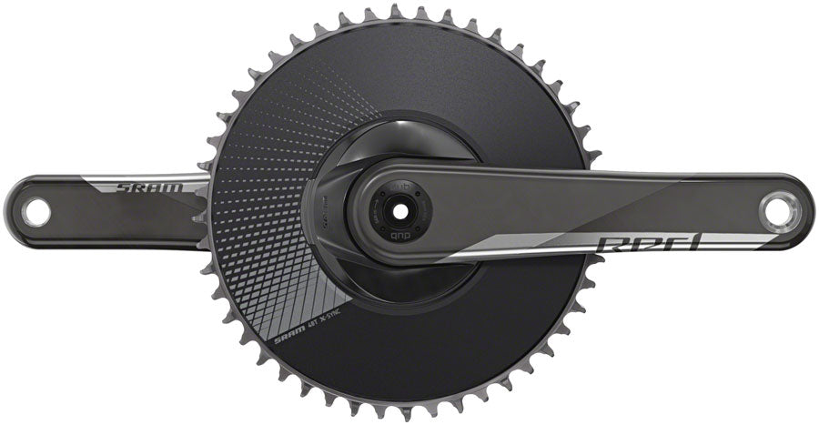 SRAM Red 1 AXS Crankset Speed: 12 Spindle: 28.99mm BCD: Direct Mount 48 DUB 175mm Black Road