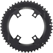 SRAM Road 110mm Asymmetrical Chainring Teeth: 50 Speed: 11 BCD: 110 Bolts: 4 Outer Aluminum Black