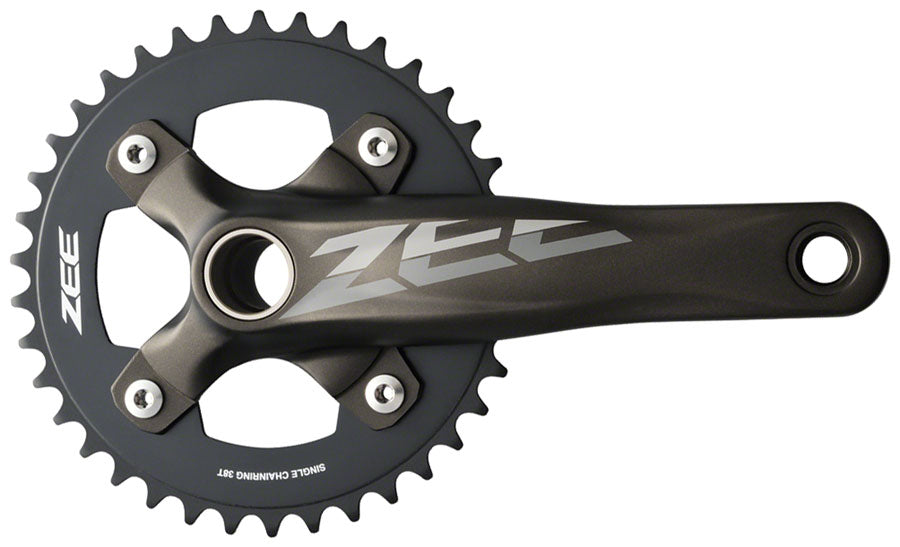 Shimano ZEE FC-M640 Crankset - 170mm 10-Speed 36t 104 BCD Hollowtech II Spindle Interface Includes Bottom Bracket BLK