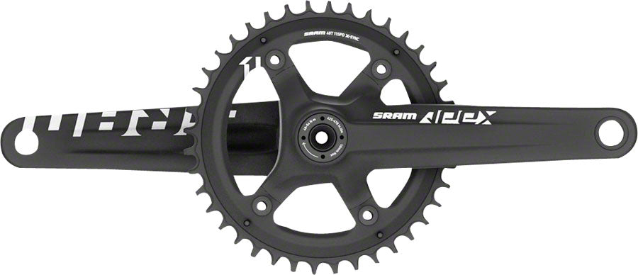 SRAM Apex 1 Crankset Speed: 10/11 Spindle: 30mm BCD: 110 42 BB30/PF30 175mm Black Road