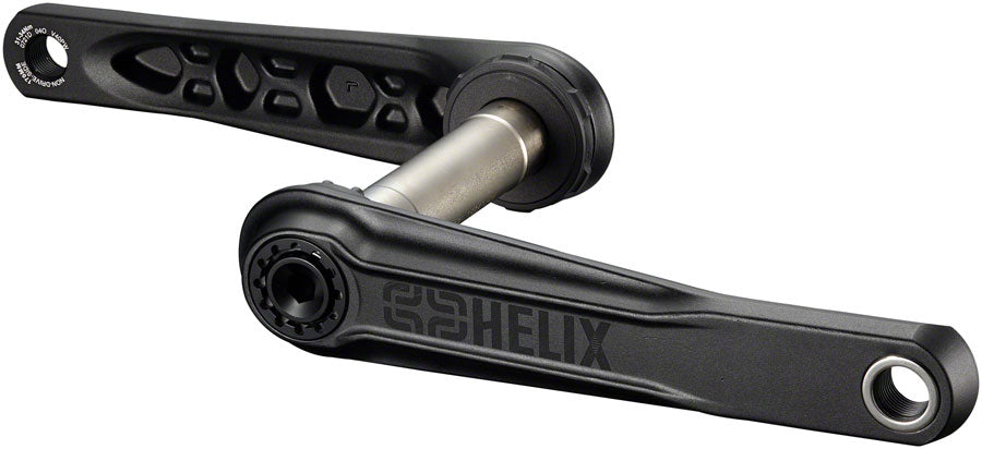 e*thirteen Helix Crankset - 175mm 73mm 24mm Spindle e*thirteen P3 Connect Interface BLK