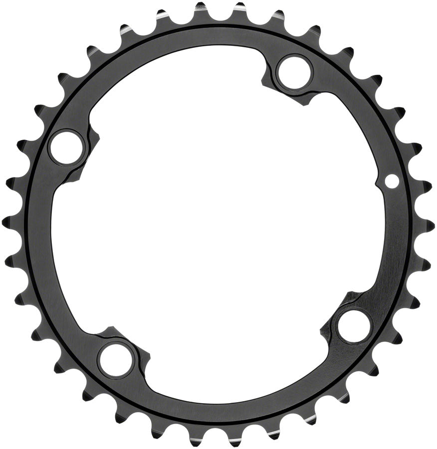absoluteBLACK Premium Oval 110 BCD Inner Chainring FSA ABS - 34t 110 FSA ABS BCD 4-Bolt For 50/34 Combination BLK