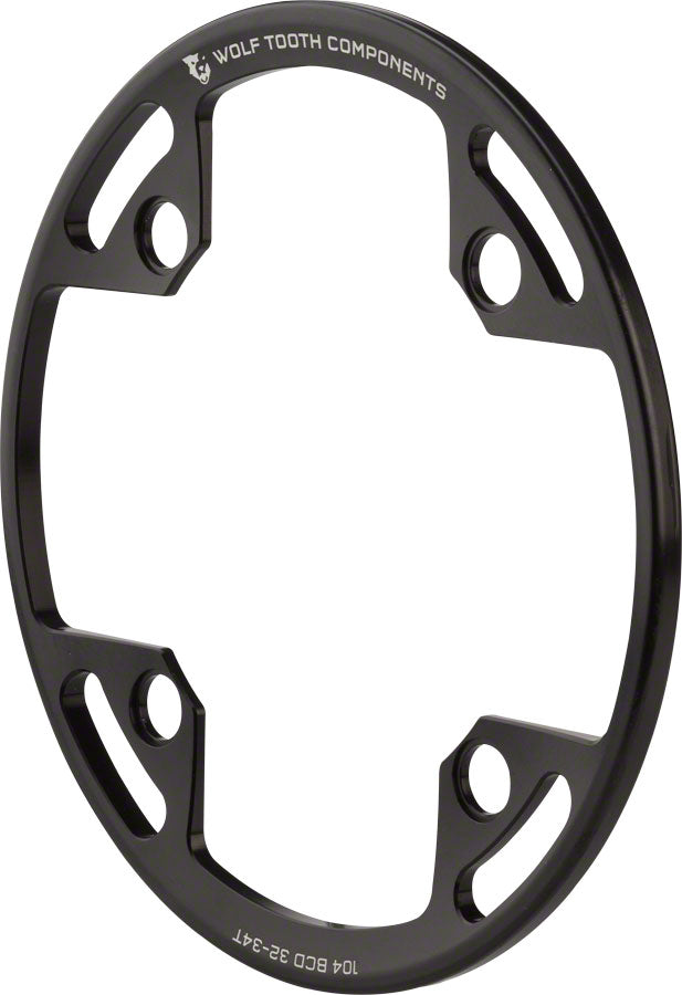 Wolf Tooth Bash Guard: for 104 BCD Cranks fits 32T - 34T Chainrings