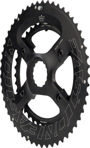 Easton Cinch 2X 39/53T Chainring 11sp BCD: 64/104 Aluminum Black
