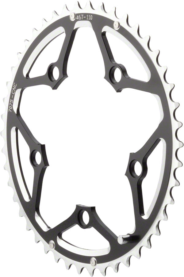 Dimension Multi Speed Chainring - 46T 110mm BCD Outer Black