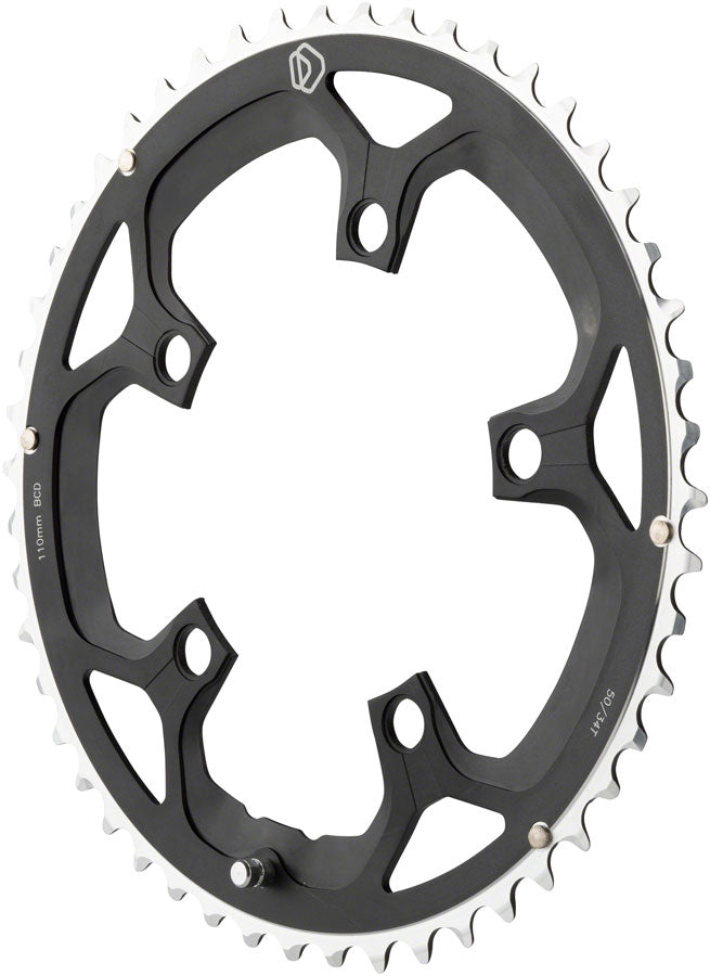 Dimension Multi Speed Chainring - 50T 110mm BCD Outer Black