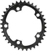 Absolute Black Premium Oval Road Chainring 5x110BCD 36T - Black