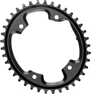 absoluteBLACK Oval 110 BCD CX Chainring - 38t 110 Shimano Asymmetric BCD 4-Bolt Narrow-Wide BLK