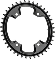 absoluteBLACK Oval 110 BCD CX Chainring - 40t 110 Shimano Asymmetric BCD 4-Bolt Narrow-Wide BLK