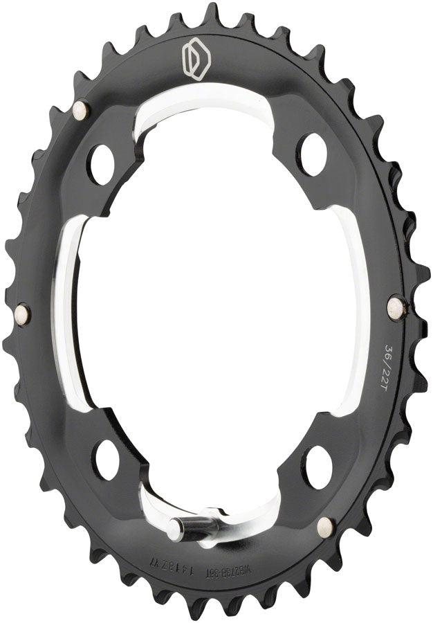 Dimension Multi Speed Chainring - 36t 104mm BCD 4-Bolt Outer Black