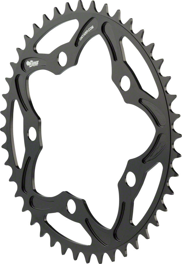 Onyx 5 Bolt Chainring: 43t Black