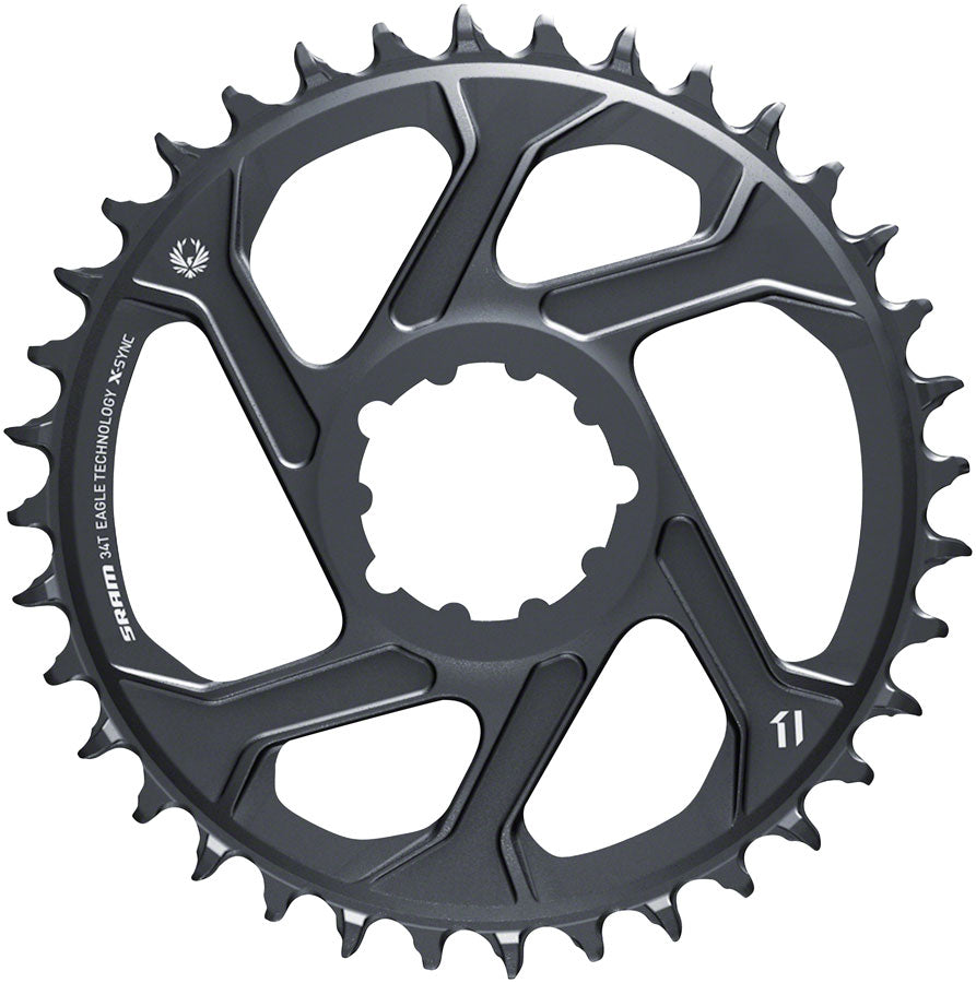 SRAM 34T X-Sync 2 SL Direct Mount Eagle Chainring 3mm Boost Offset Lunar Gray