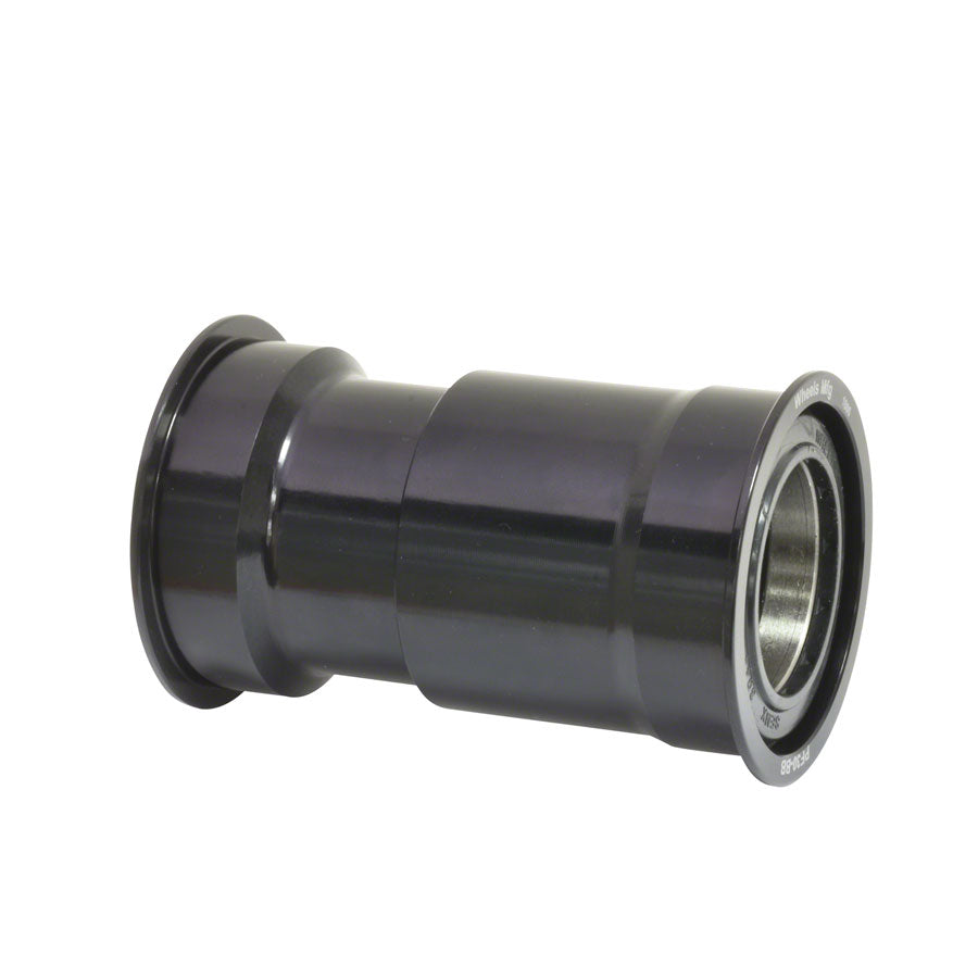 Wheels Manufacturing PressFit 30 Bottom Bracket ABEC-3 Bearings BLK Cups